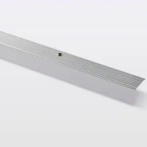 Nez de marche aluminium brillant L. 1800 x l. 25 x Ép. 20 mm