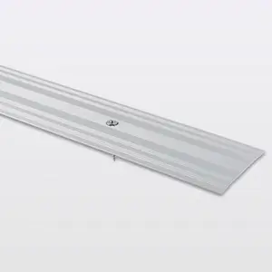 Barre de seuil large aluminium mat long. 1800 x larg. 60 mm