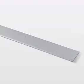 Barre de seuil extra-large en aluminium décor métal mat GoodHome 100 x 1 800 mm