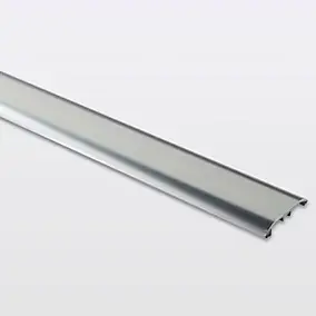 Barre de seuil en aluminium décor métal brillant GoodHome 37 x 1 800 mm