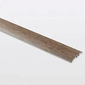 Barre de seuil en aluminium décor bois GoodHome 37 x 930 mm DÉCOR 165