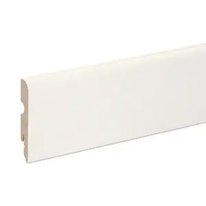 Plinthe - Blanc - L. 220 x l. 8 x Ép. 1,3 cm
