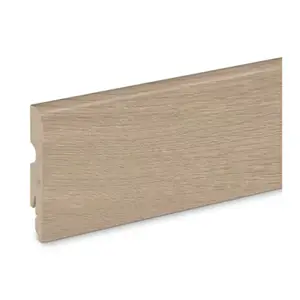 Plinthe décor imitation chêne - L. 220 x - H. 8 cm x Ép. 13 mm - Décor 125