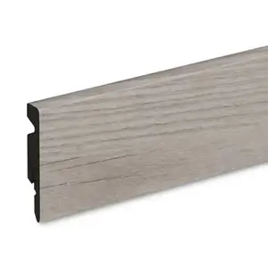 Plinthe PVC Pécan L. 220 x - H. 6 cm x Ép. 11 mm