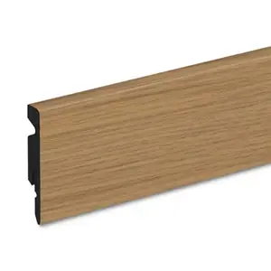 Plinthe PVC miel L. 220 x - H. 6 cm x Ép. 11 mm