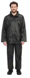 Ensemble de pluie PVC vert taille XL