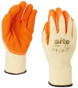 Lot de 5 paires de gants tous travaux - Orange