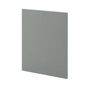 Finition caisson bas gauche Adèle gris mat - L. 57 x H. 72cm
