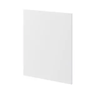 Côté de remplacement bas gauche "Alpinia" blanc l.57 x h.72 x ép.1,8 cm