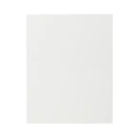 Côté de remplacement bas gauche Goodhome Stevia/Garcinia blanc H. 72 cm x l. 57 cm x Ep. 18 mm