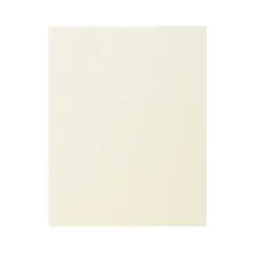 Côté de remplacement bas gauche Goodhome Stevia crème H. 72 cm x l. 57 cm x Ep. 18 mm