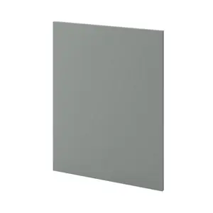 Finition caisson bas droit Adèle gris mat - L. 57 x H. 72cm