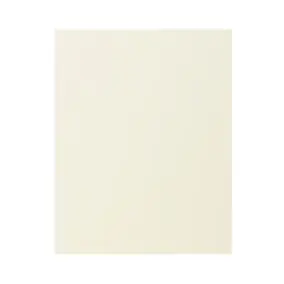 Côté de remplacement bas droit Goodhome Stevia crème H. 72 cm x l. 57 cm x Ep. 18 mm