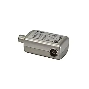 Amplificateur intérieur TV 1 sortie, UHF/VHF - Fiche coaxiale