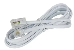 Cordon mâle RJ11 / mâle RJ45 - 2 m