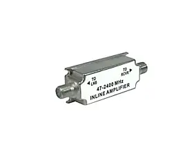 Amplificateur intérieur 1 sortie TV, UHF/VHF - Fiche F