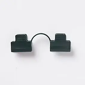 Clip de fixation double pour ventilation serre souple Verve (lot de 10)
