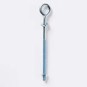 Piton à visser tension acier zing Verve 14 cm (lot de 4)