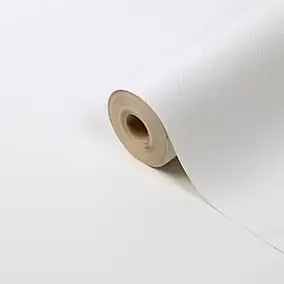 Papier peint expansé vinyle sur intissé Hura GoodHome blanc