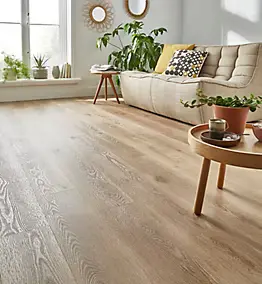 Lame PVC clipsable Jazy décor bois naturel 18 x 122 cm GoodHome (vendue au carton)