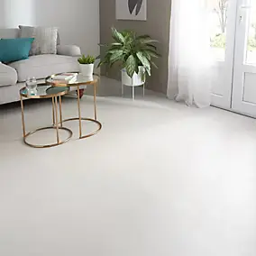 Dalle PVC clipsable Gospel béton gris moyen 30 x 60 cm GoodHome (vendue au carton)
