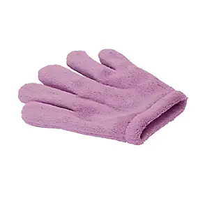 Gant de ménage microfibre violet taille unique L.21,5cm x l.17cm