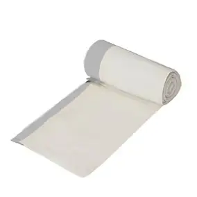 Sac poubelle vendu par 20 à poignée 10 L couleur blanc