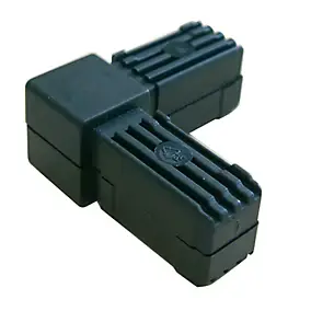 Double connecteur pour tube carré Diall 20 x 20 mm