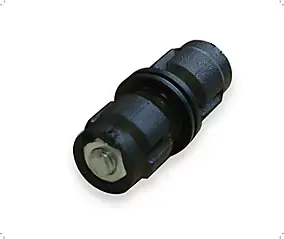Connecteur 180° profilé rond et tube rond Diall 16 mm
