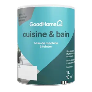 Peinture cuisine & bain 1L satin Base C