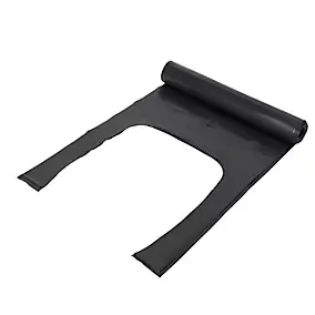 5 sacs à gravats ultra-résistants noir 70L