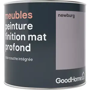 Peinture de rénovation meubles acrylique mat profond gris New Heaven0,5 L