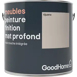 Peinture de rénovation meubles acrylique mat profond beige Tijuana 2 L