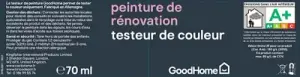 Testeur peinture de rénovation acrylique mat gris Delaware 70 ml
