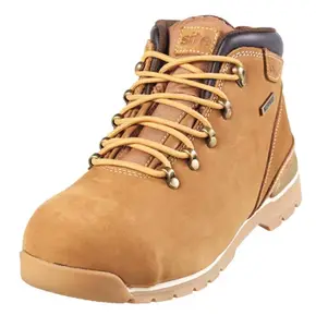 Chaussures de sécurité hautes imperméables "Meteorite" marron - Taille 42