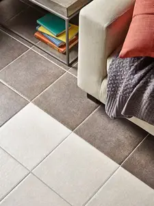 Carrelage de sol intérieur "Ravenne" beige - l. 33,3 x L. 33,3 cm
