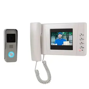 Interphone vidéo filaire 4,3" "Uban"