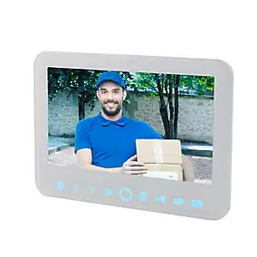 Écran vidéo filaire Blyss Jelbi blanc 7"
