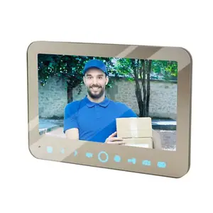 Écran plat miroir portier vidéo filaire 7" "Jelbi"