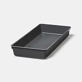 Range couverts GoodHome Nitaki gris 20 x 42 cm, 1 compartiment