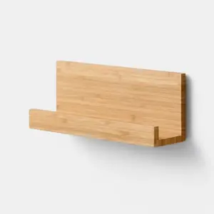 Étagère magnétique bambou "Pecel" l. 25x P. 10 cm