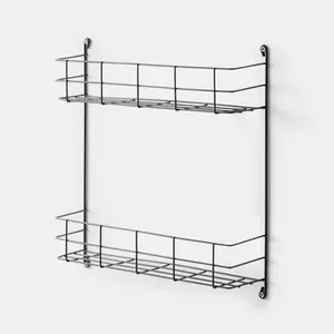 Étagère intérieure 2 niveaux acier l39xp42 "Datil"