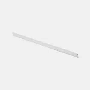 Profil de jonction pour plan de travail argent brossé - L.29 x H25mm