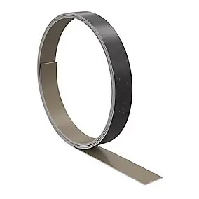 Bande de chant aspect pierre foncée L. 240 cm x l. 30 mm