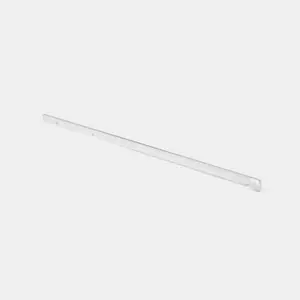 Profil de jonction pour plan de travail argent brossé l24mmxH16mm