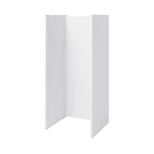 Panneau 1/2 colonne "Caraway" blanc l.60 x H.150,1 cm