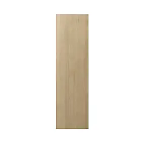 Côté de remplacement électroménager Goodhome Chia décor chêne clair H. 201 cm x l. 57 cm x Ep. 18 mm