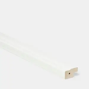 Corniche cache-lumière "Alpinia" blanc l.240 x h.3,5 cm