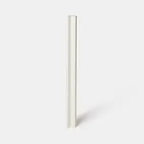 Fileur d'angle haut GoodHome Stevia crème H. 89.5 cm x l. 59 mm x Ep. 5 mm