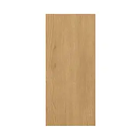 Côté de remplacement haut Goodhome Verbena chêne chêne naturel H. 72 cm x l. 32 cm x Ep. 18 mm